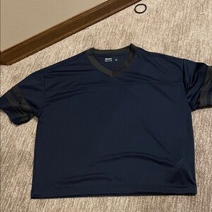 Hollister Navy Blue Men's Jersey Shirt